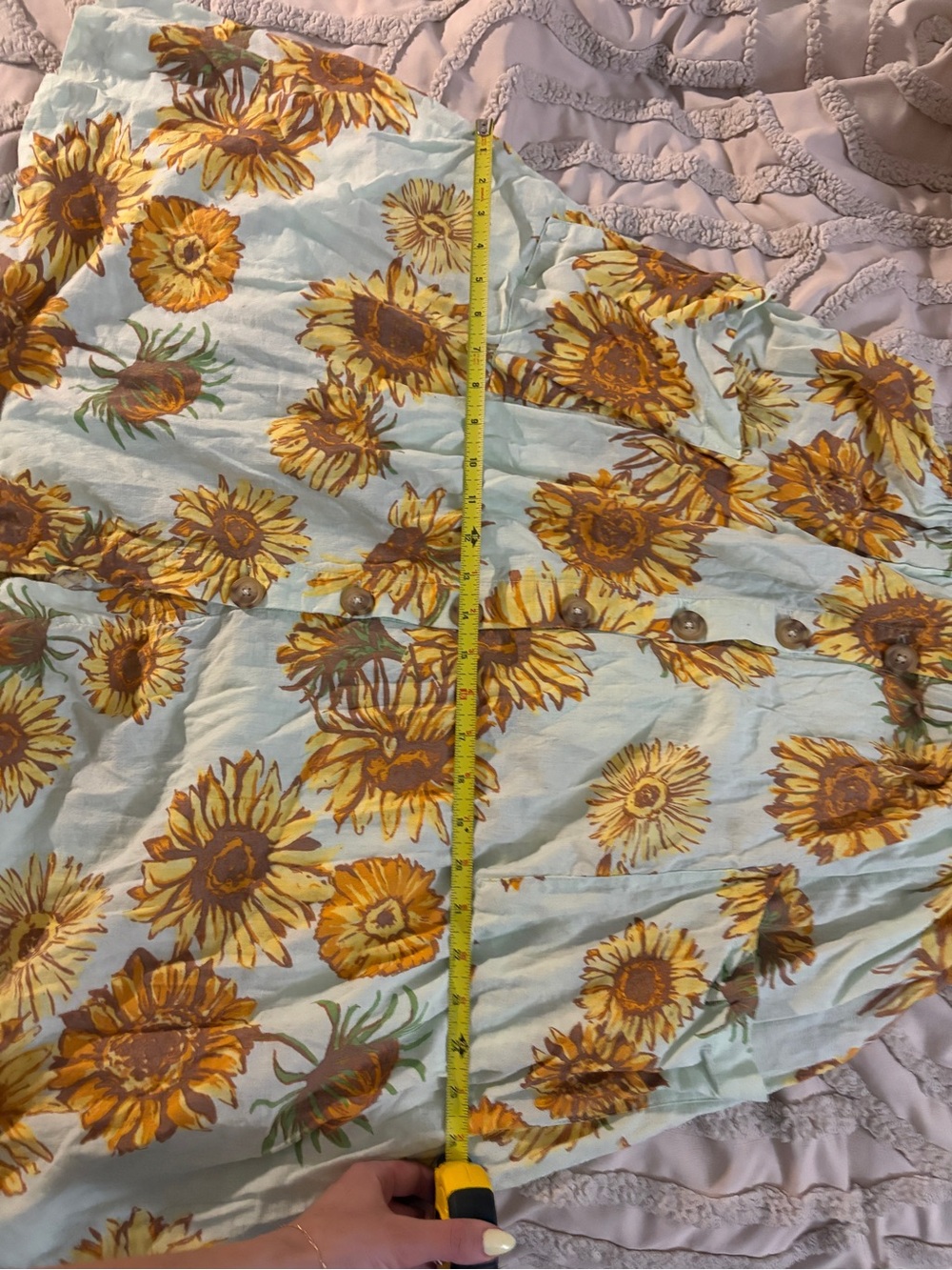 Urban Outfitters Sunflower Linen Dress - Picture 7 of 11